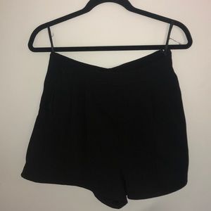 black dress shorts
